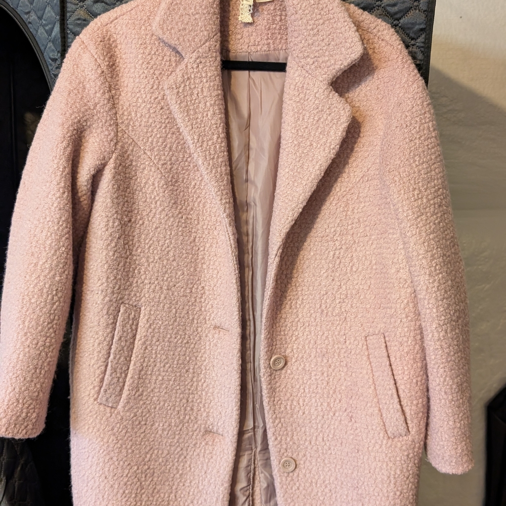 Divided Pink Teddy Jacket